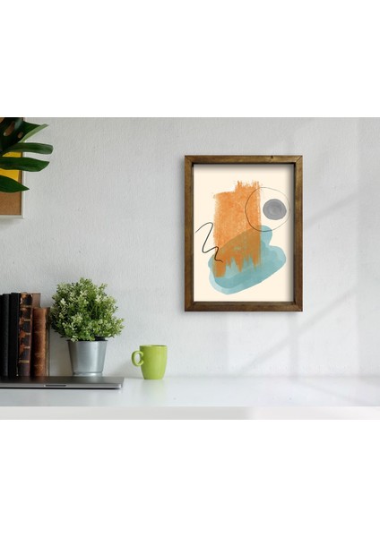 Gift Doğal Masif Ahşap Çerçeveli Tablo 45X65CM-72 fiyatları