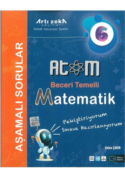 Artı Zeka 6. Sınıf Atom Matematik Aşamalı Sorular