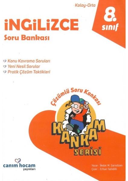 Canım Hocam 8. Sınıf Ingilizce Soru Bankası