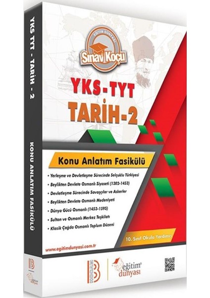 10. Sınıf Tarih-2 Konu Anlatım Fasikülü