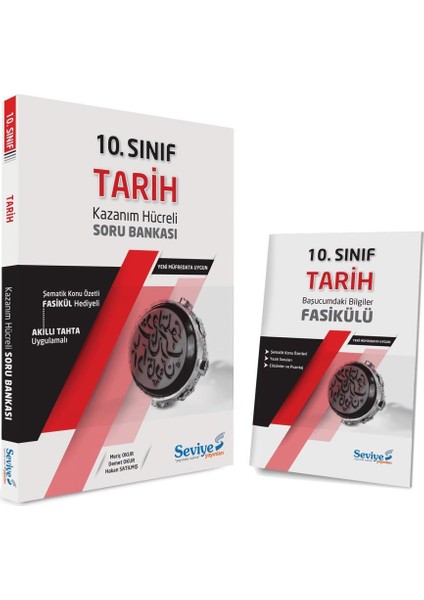 Seviye 10. Sınıf Tarih Soru Bankası + Fasikül