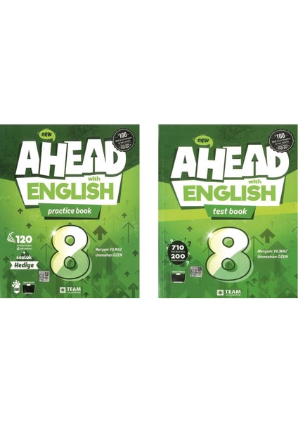 Team Elt Publishing Ahead With English 8. Sınıf Test Book-Practice Book Set