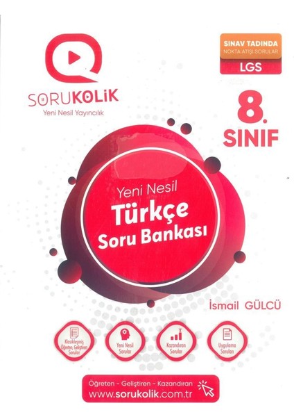 Sorukolik 8. Sınıf Yeni Nesil Türkçe Soru Bankası