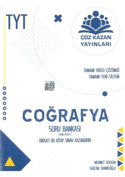 Çöz Kazan TYT Coğrafya Soru Bankası