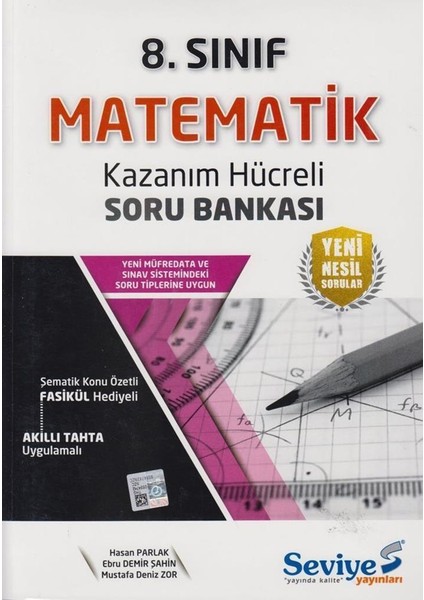 Seviye 8. Sınıf Matematik Soru Bankası