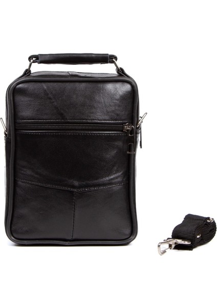 Deri Postacı El Çantası Ortaboy modelleri