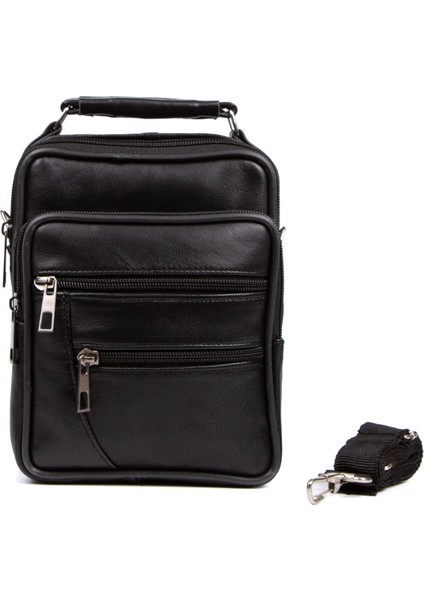 Deri Postacı El Çantası Ortaboy indirimleri