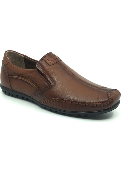 %100 Deri Erkek Yazlık Rahat Günlük Çarık Ayakkabı 40-44