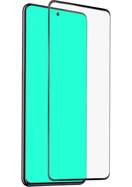 Samsung Galaxy A71 Ekran Koruyucu 6D Nano Tam Kaplayan Siyah