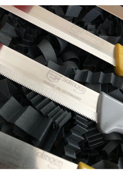 6'lı Simli Delikli Tırtıklı Meyve Sebze Bıçağı fiyatları