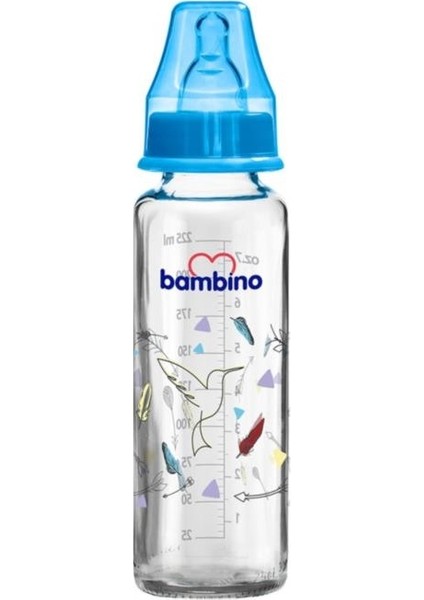 Bambino 225 ml Cam Biberon Mavi