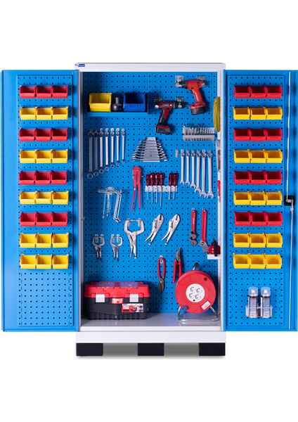 Endüstriyel Malzeme Dolabı-Takım Asma Panolu-Avadanlık Kutulu