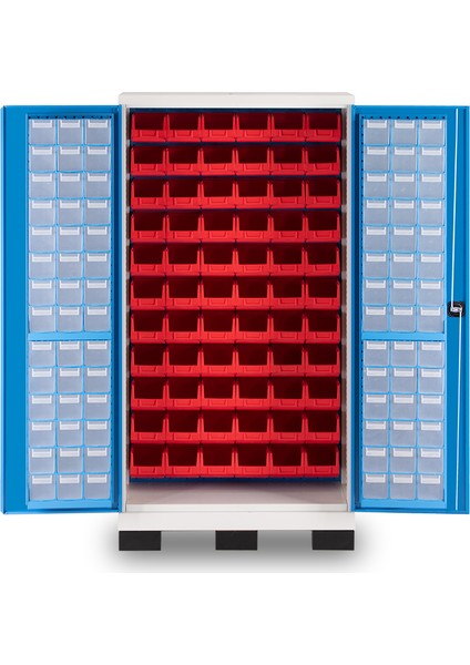 Endüstriyel Malzeme Dolabı-Avadanlık Kutulu-Plastik Çekmeceli Kutulu modelleri