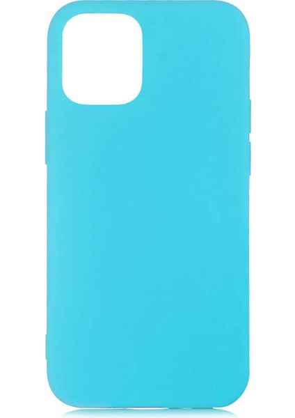 - Apple iPhone 12 - Kılıf İçi Kadife Koruucu Lansman Lsr Kapak - Turkuaz