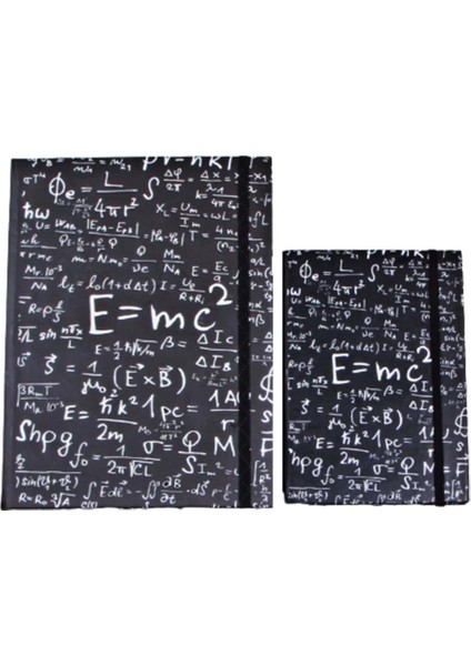 Einstein Siyah Yaprak Iki Boy Defter Einstein Set