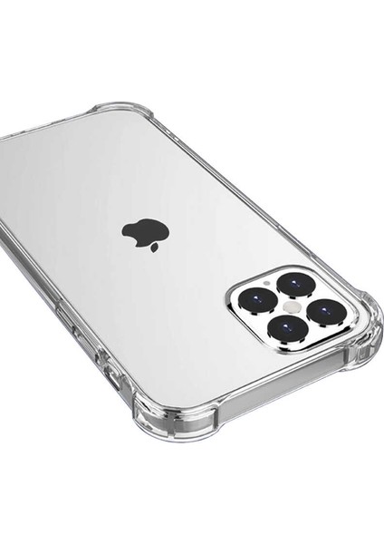 Apple iPhone 12 Pro Max Uyumlu Kılıf Kenar Köşe Korumalı Nitro Anti Shock Silikon