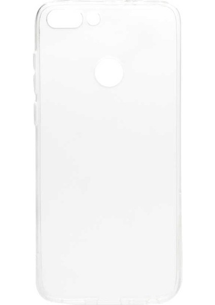 Huawei P Smart (Fıg-Lx1) - Kılıf Şeffaf Slim Fitt Esnek Silikon Kapak