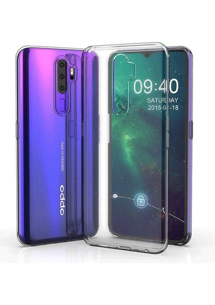 - Oppo A9 2020 Uyumlu Kılıf Esnek Soft Slim Fit Süper Silikon Kapak