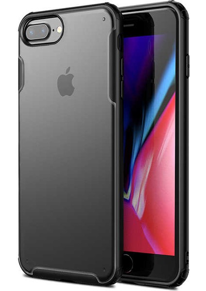 - Apple iPhone 6 Plus - Kılıf Koruyucu Sert Volks Kapak - Siyah - T10138