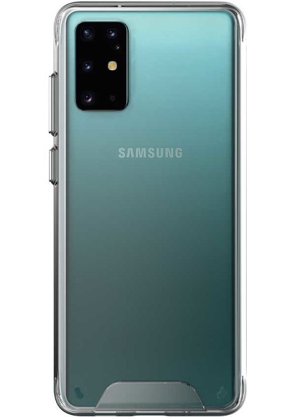 Noktaks - Samsung Galaxy S20 Plus - Kılıf Şeffaf Sert Koruyucu Gard Silikon