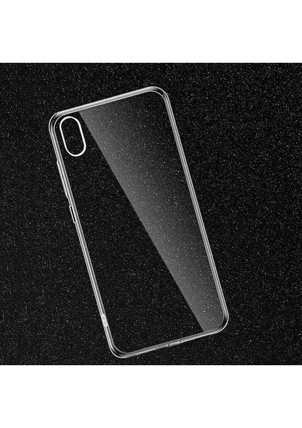 - Xiaomi Redmi 7A - Kılıf Şeffaf Soft Slim Fitt Süper Silikon Kapak - T9633