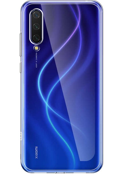 - Xiaomi Mi 9 Lite - Kılıf Şeffaf Slim Fitt Esnek Silikon Kapak