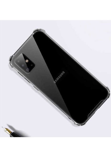- Galaxy S20 Plus Uyumlu Kılıf Kenar Köşe Korumalı Nitro Anti Shock Silikon