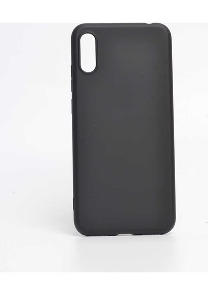 - Apple iPhone XS Max 6.5 - Kılıf Mat Koruyucu içi Kadife İnci Silikon - Siyah