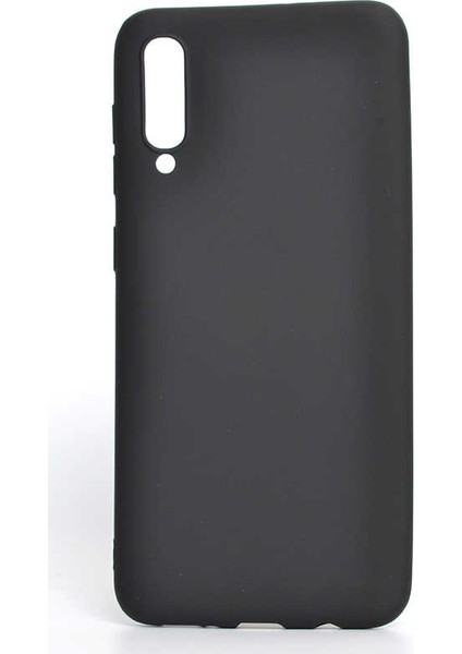 - Samsung Galaxy A50 - Kılıf Mat Soft Premier Silikon Kapak - Siyah - T7863