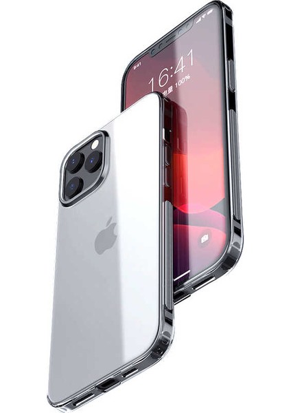 - Apple iPhone 12 Pro - Kılıf Koruyucu Esnek İmax Silikon - Renksiz