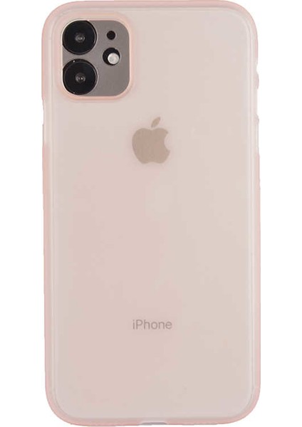 - Apple iPhone 11 - Kılıf Koruyucu Sert Eko Pp Kapak - Rose Gold - T11023