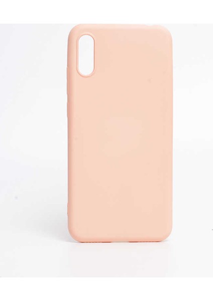 - Apple iPhone XS Max 6.5 - Kılıf Mat Koruyucu içi Kadife İnci Silikon - Pembe