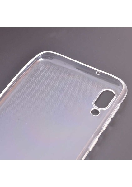 - Samsung Galaxy M10 - Kılıf Şeffaf Soft Slim Fitt Süper Silikon Kapak - T7565
