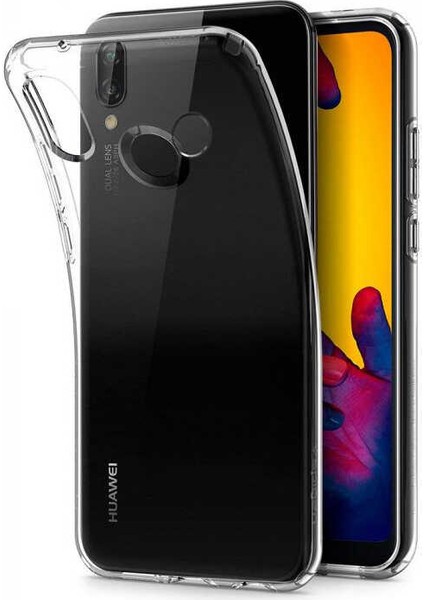 - Huawei P20 Lite Uyumlu Kılıf Esnek Soft Slim Fit Süper Silikon Kapak