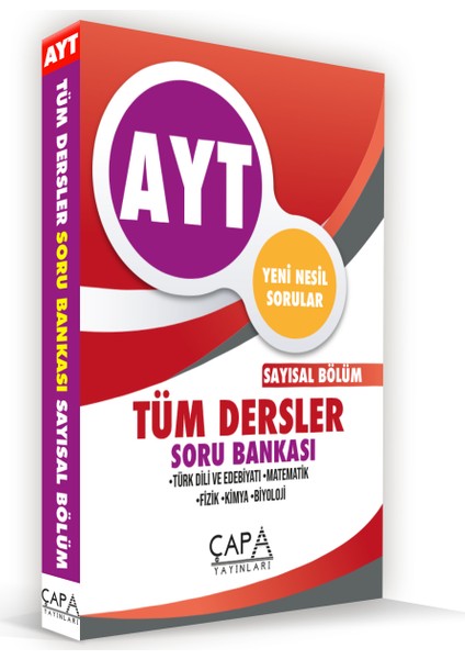 AYT Sayısal Tüm Dersler Soru Bankası