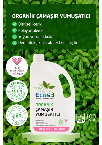 Organik Çamaşır Yıkama Seti (2 X 2,5 Lt)