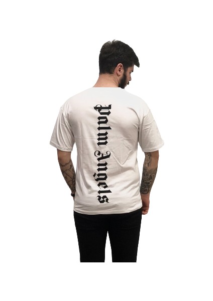 Güneş Korumalı Yüzde Yüz Pamuk Ter Tutmayan Oversize Bol Kesim Dijital Baskılı Trend Erkek Tşört