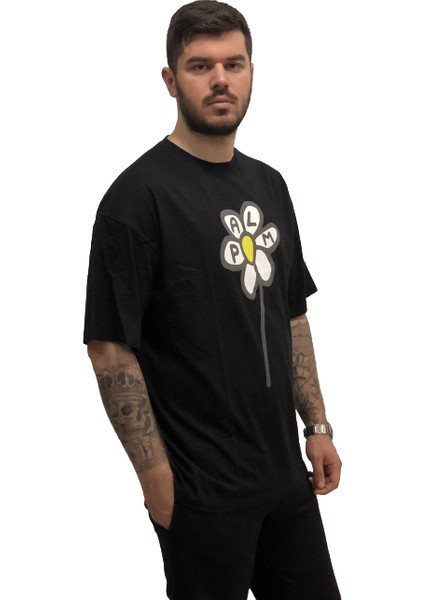 Oversize Bol Kesim Pamuk Dijital Baskılı Ter Tutmayan Tarz Erkek Tşört modelleri