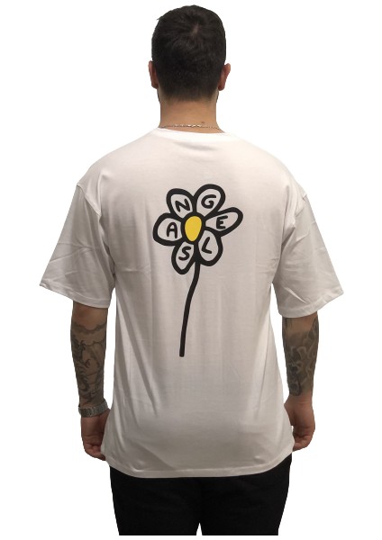 Ultra Hafif Bol Kesim Oversize Dirsek Kol Sırt Göğüs Baskılı Pamuk Erkek Tşört modelleri