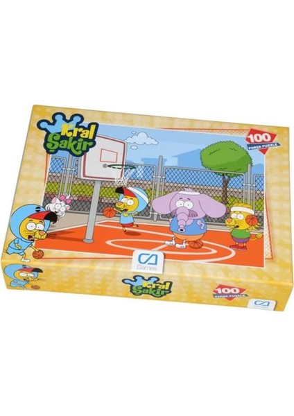 Kodlama + Ca Games Kral Şakir 100 Parça Puzzle 2'li Set