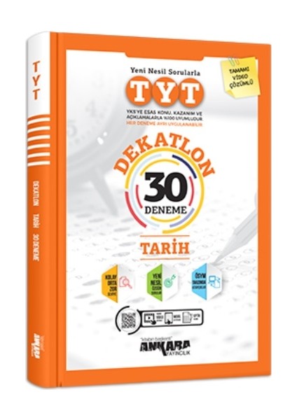 TYT Dekatlon Tarih 30 Deneme