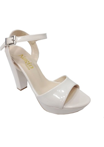 8024 Rugan 30MM Platform Topuklu Kadın Sandalet