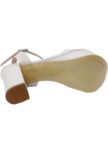 8024 Rugan 30MM Platform Topuklu Kadın Sandalet modelleri