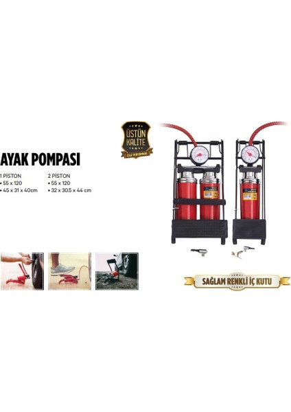 Tek Pistonlu Ayak Pompası fiyatları