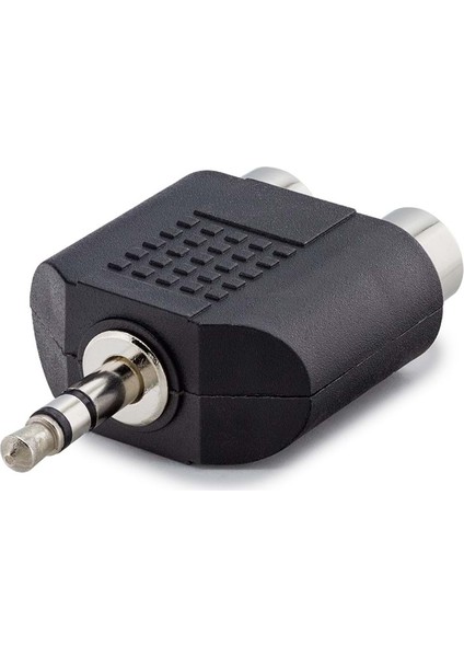 3,5 Aux To 2 Rca Çevirici Stereo To Rca Dönüştürücü