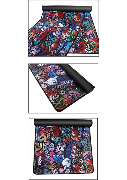 Paint 90 x 40 cm Dikişli Kaydırmaz Mouse Pad