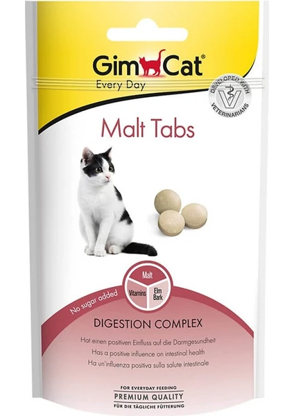 Gimcat Malt Tabs Kedi Ödül Tabletleri 40 gr