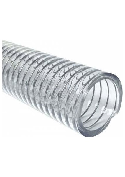 Şeffaf Telli Hortum 25 mm 5 M