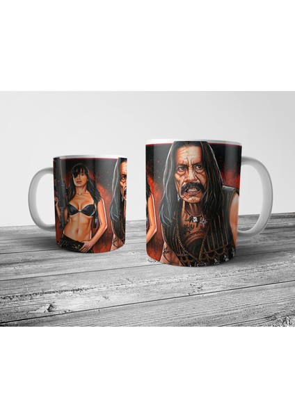 Danny Trejo Machete Ustura Kupa Bardak Model 4 fiyatları