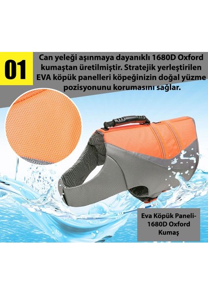 Turuncu Köpek Can Yeleği fırsatları